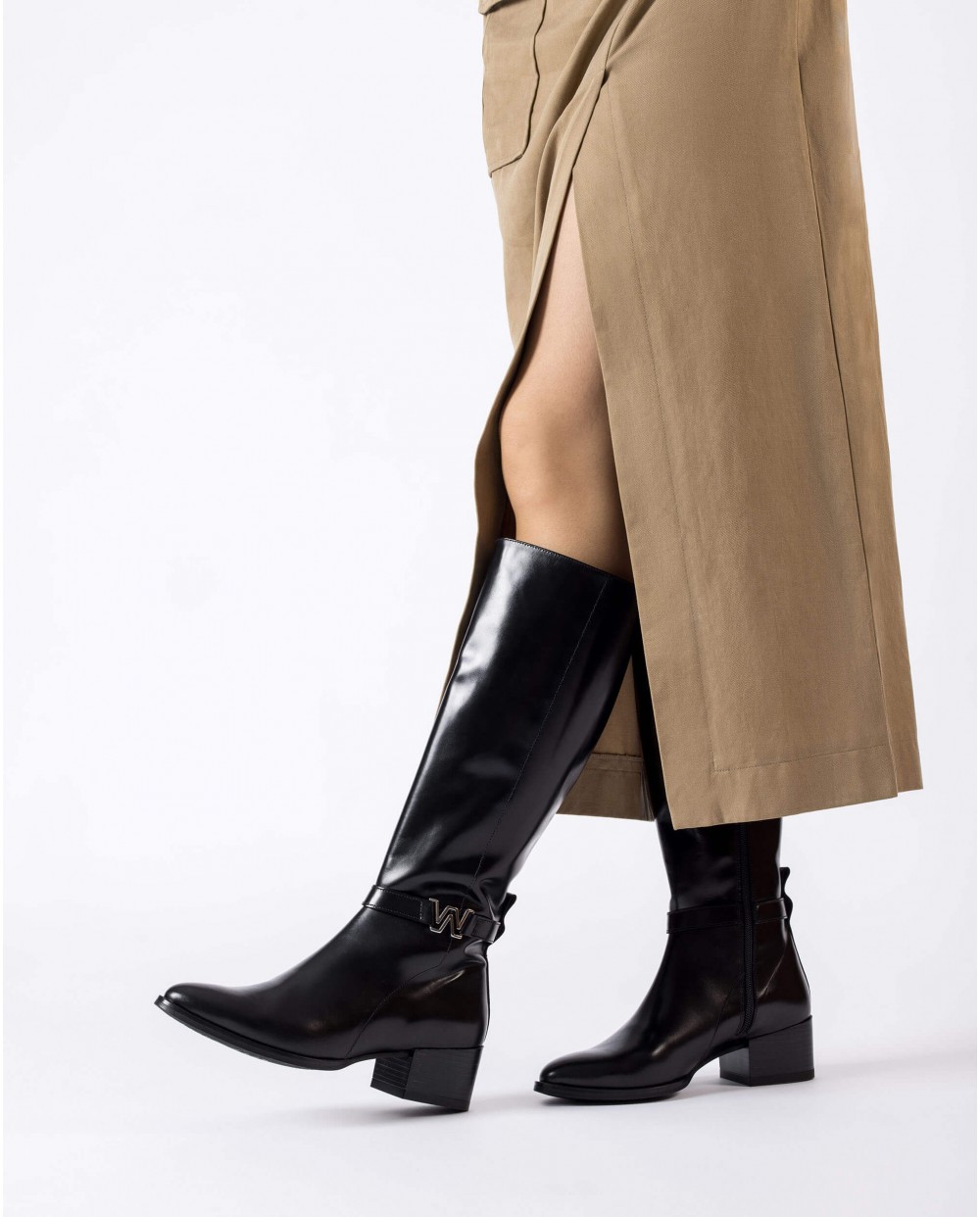 Wonders-Botas-Botas Boston negras