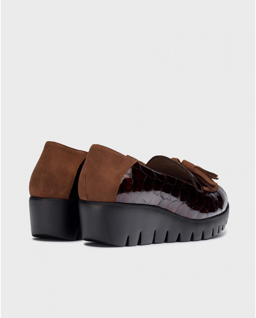 Wonders-Loafers-Brown SIMONE moccasin