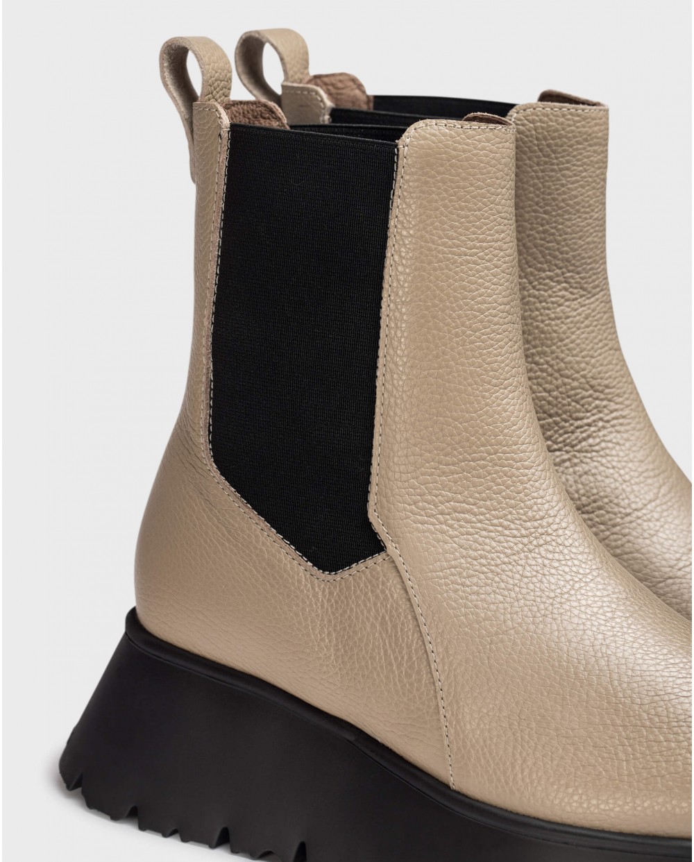 Wonders-Ankle Boots-Brown Marbella ankle boot