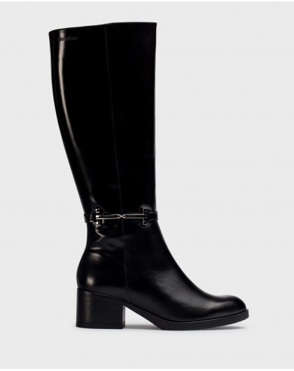 Wonders-Boots-Black HAMELA boots