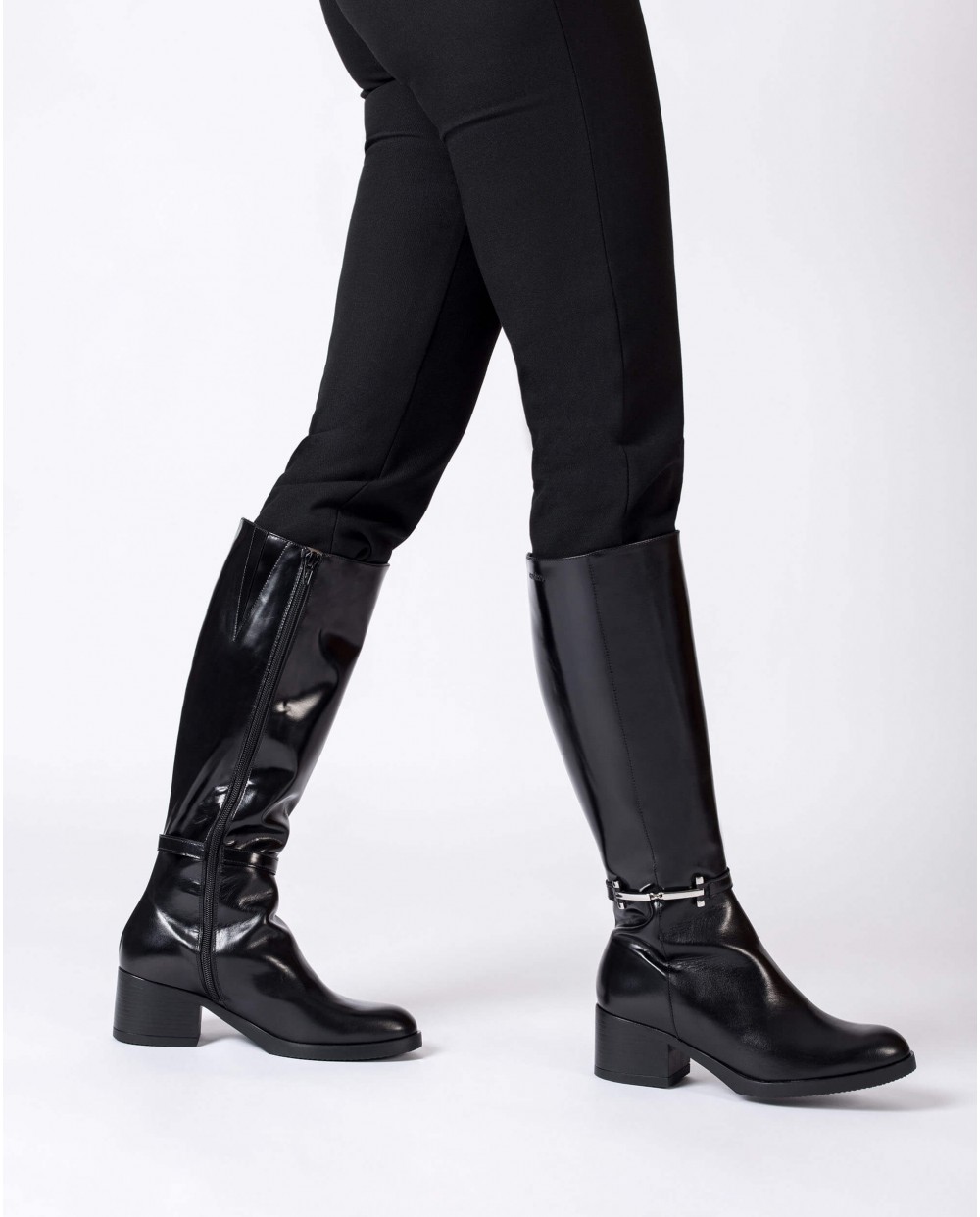 Black HAMELA boots