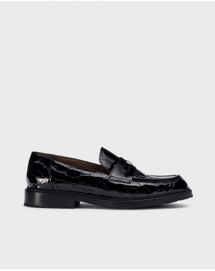 Wonders-Loafers-Black NED Loafers