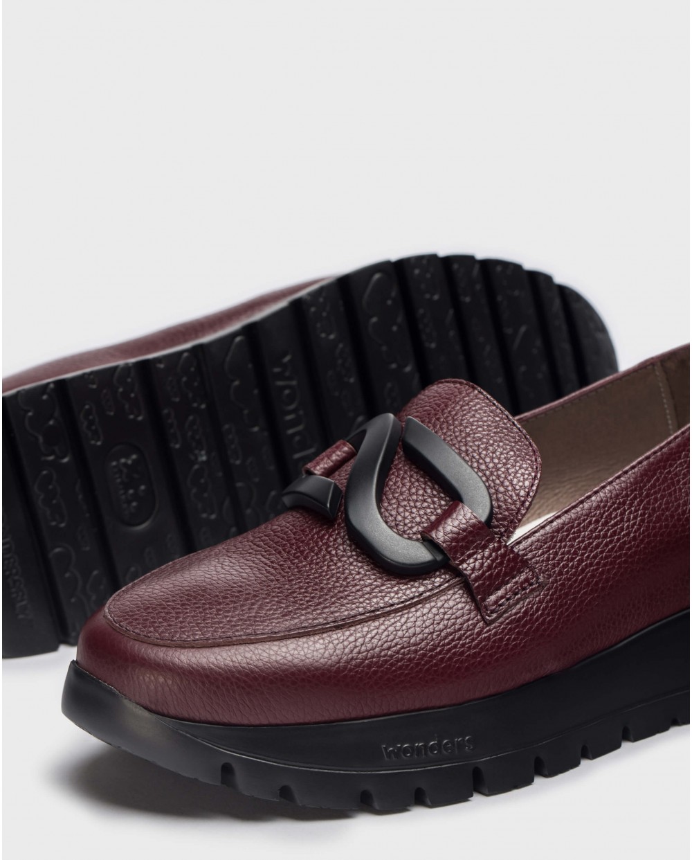 Wonders-Loafers-Red Rose loafer