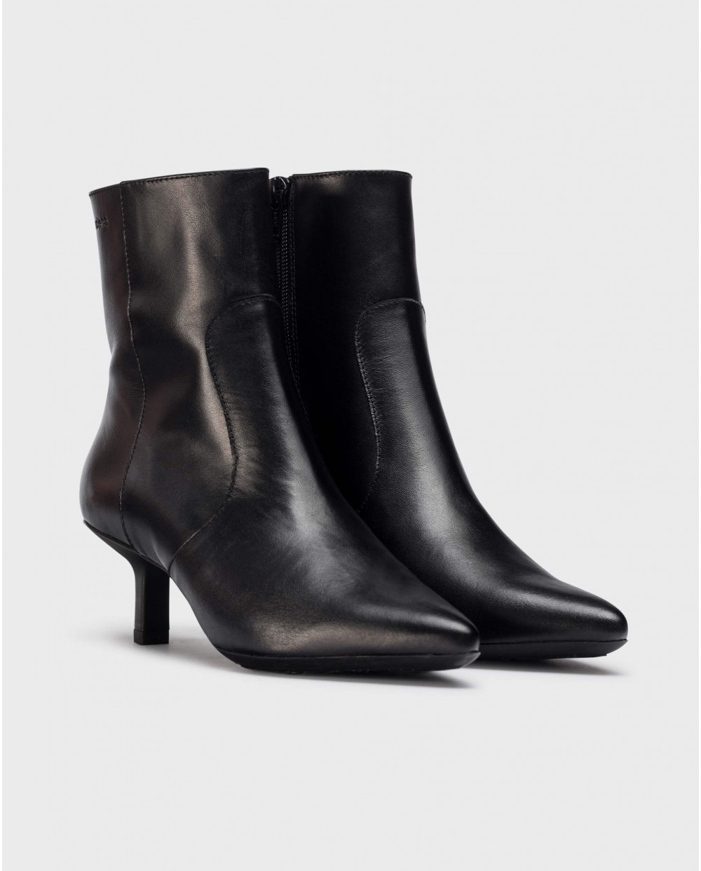 Black FUSCA Ankle Boots