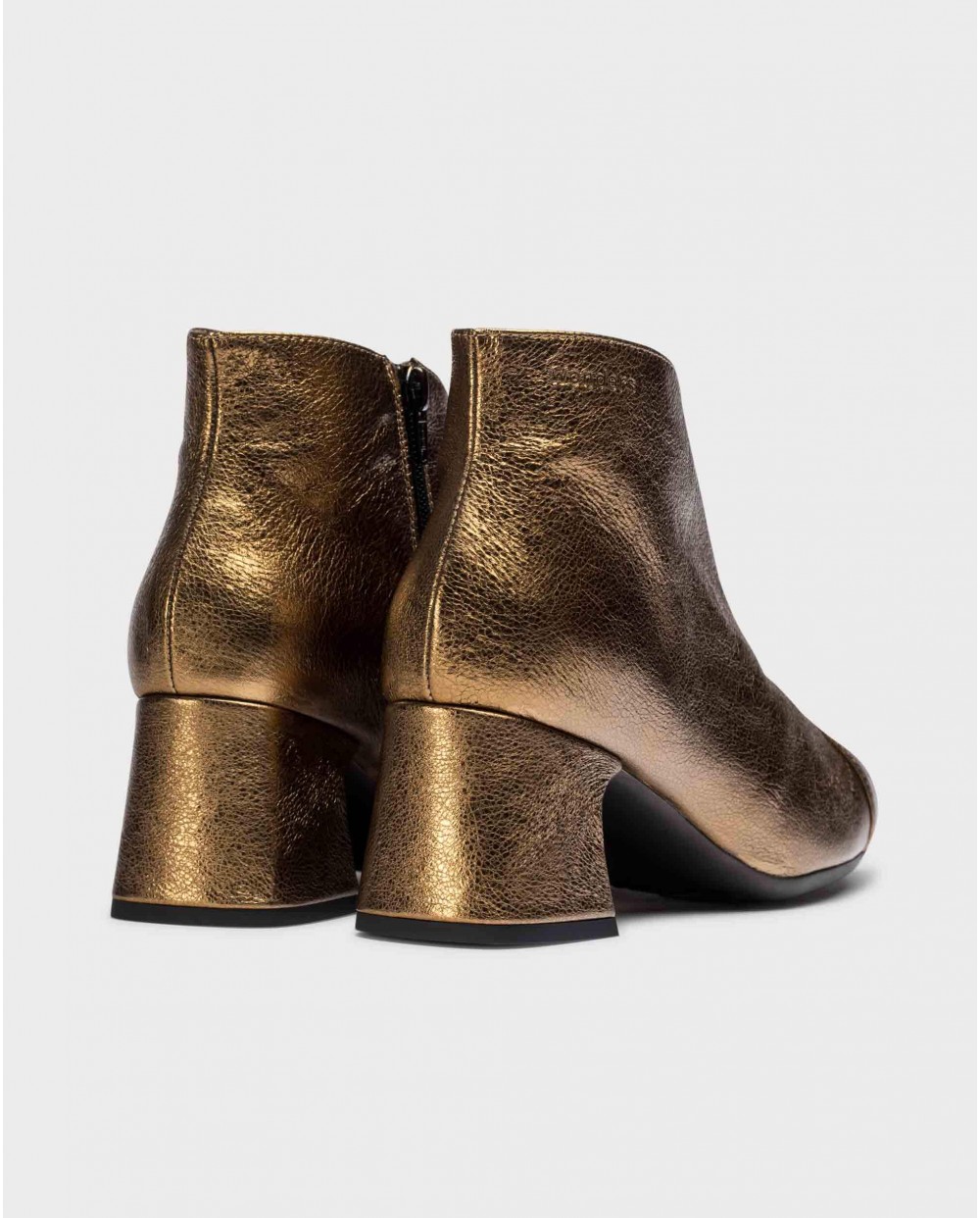 Gold ELIOT Ankle Boots