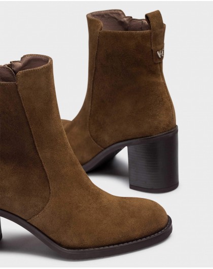 Brown MARLENE Ankle Boots