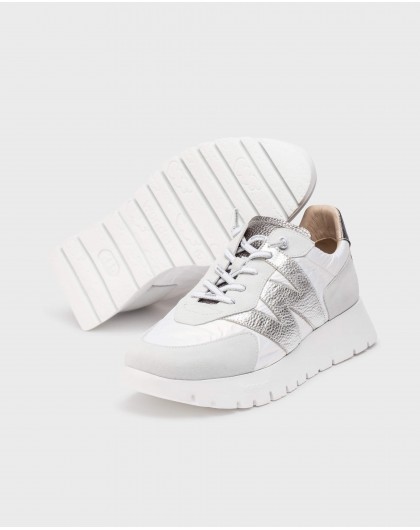 Wonders-SS 2025-White OSLO Sneakers