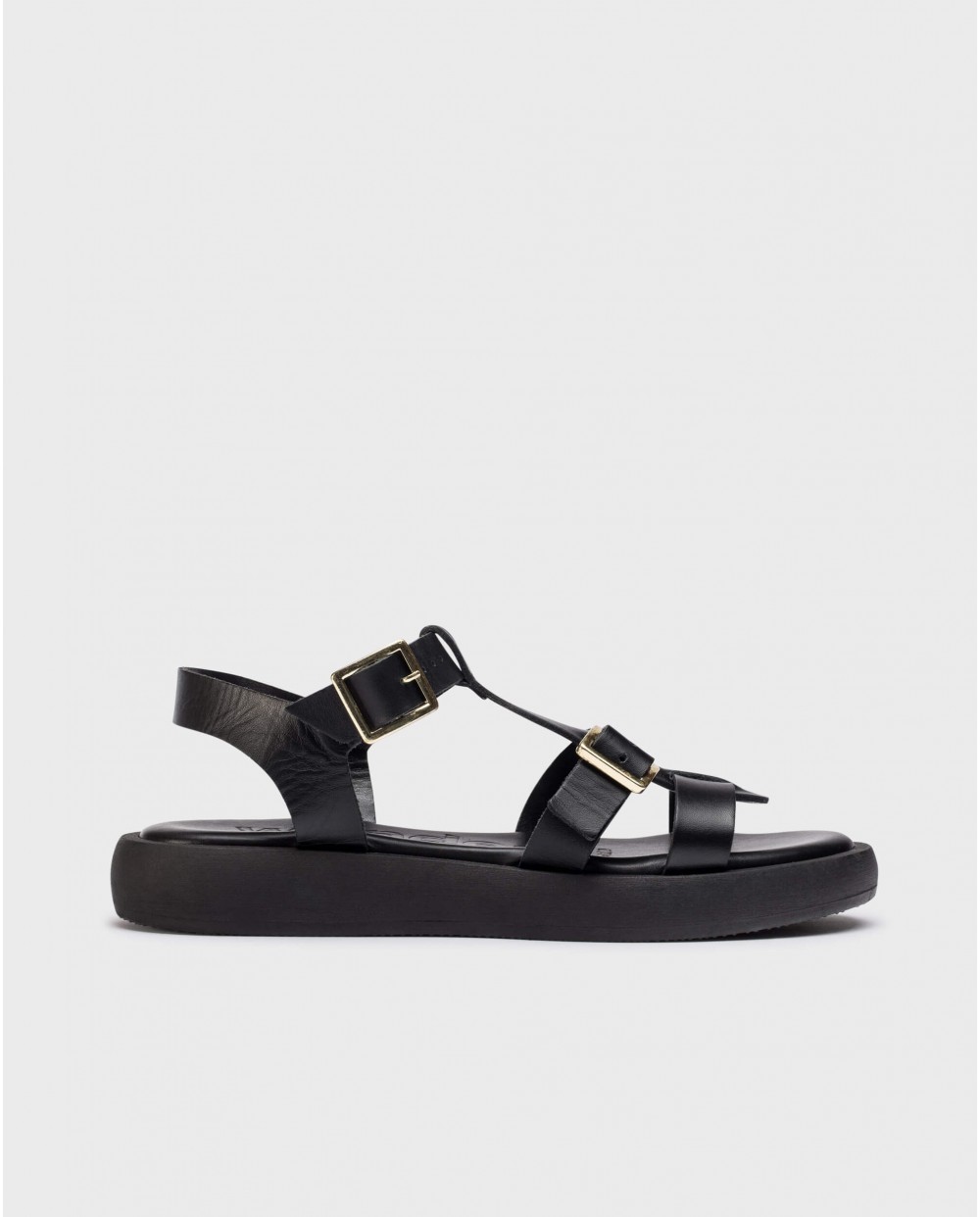 Wonders-Sandals-Black LUZ Sandal