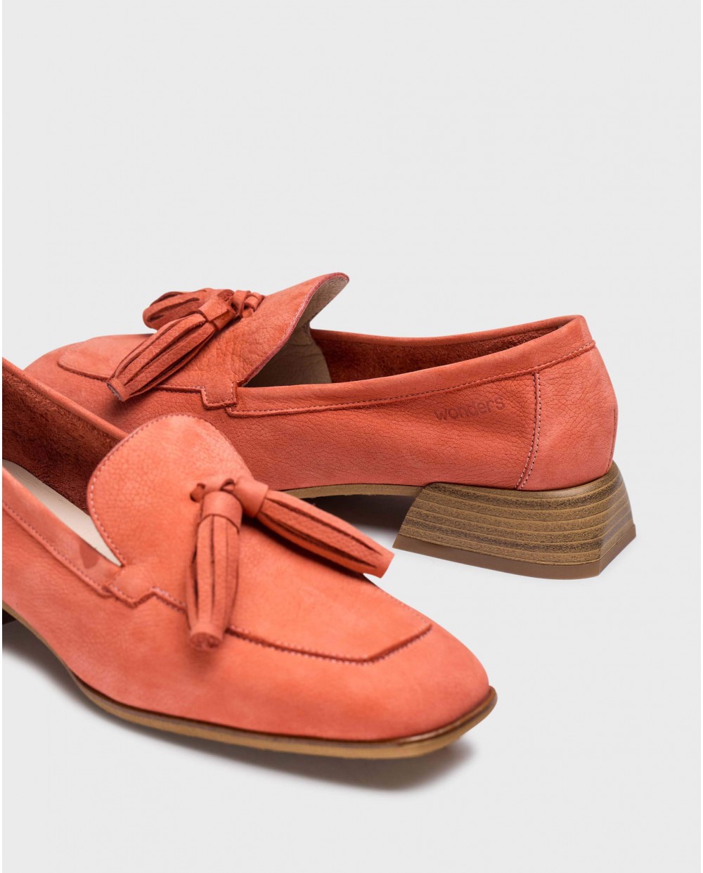 Wonders-Pre Fall 2024-Coral ZERA Loafers