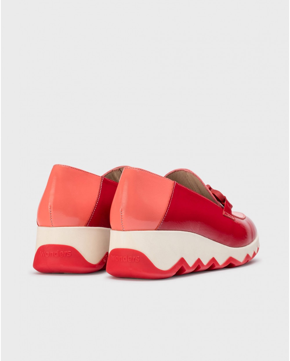 Wonders-SS 2025-Red SIMA Loafers