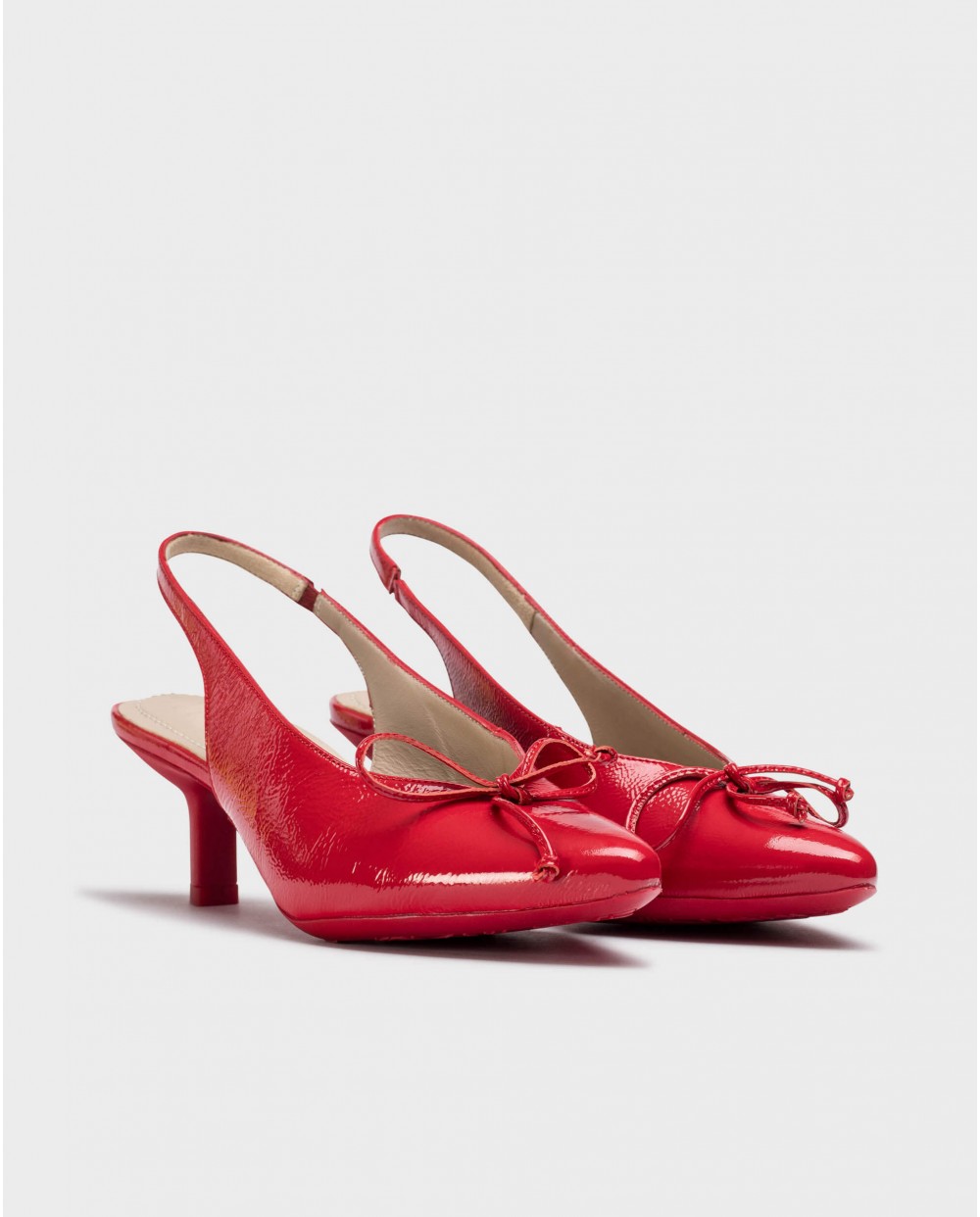 Wonders-SS 2025-Red INGRID Slingback