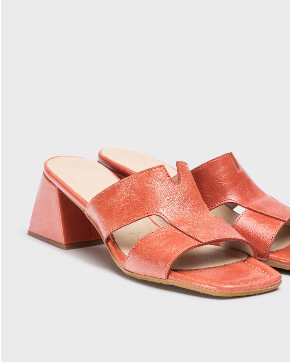 Wonders-Pre Fall 2024-Coral FLAVIA Sandal