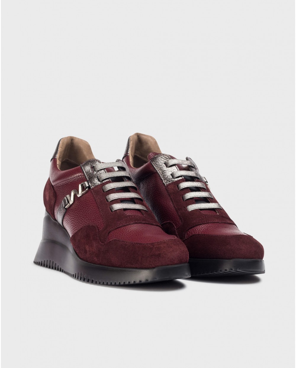 Burgundy EVA Sneakers