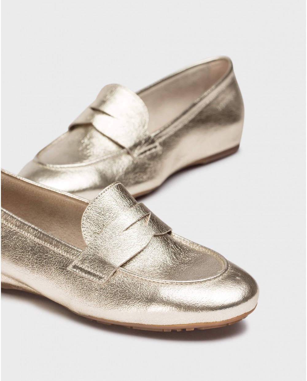 Gold ANITA Loafer