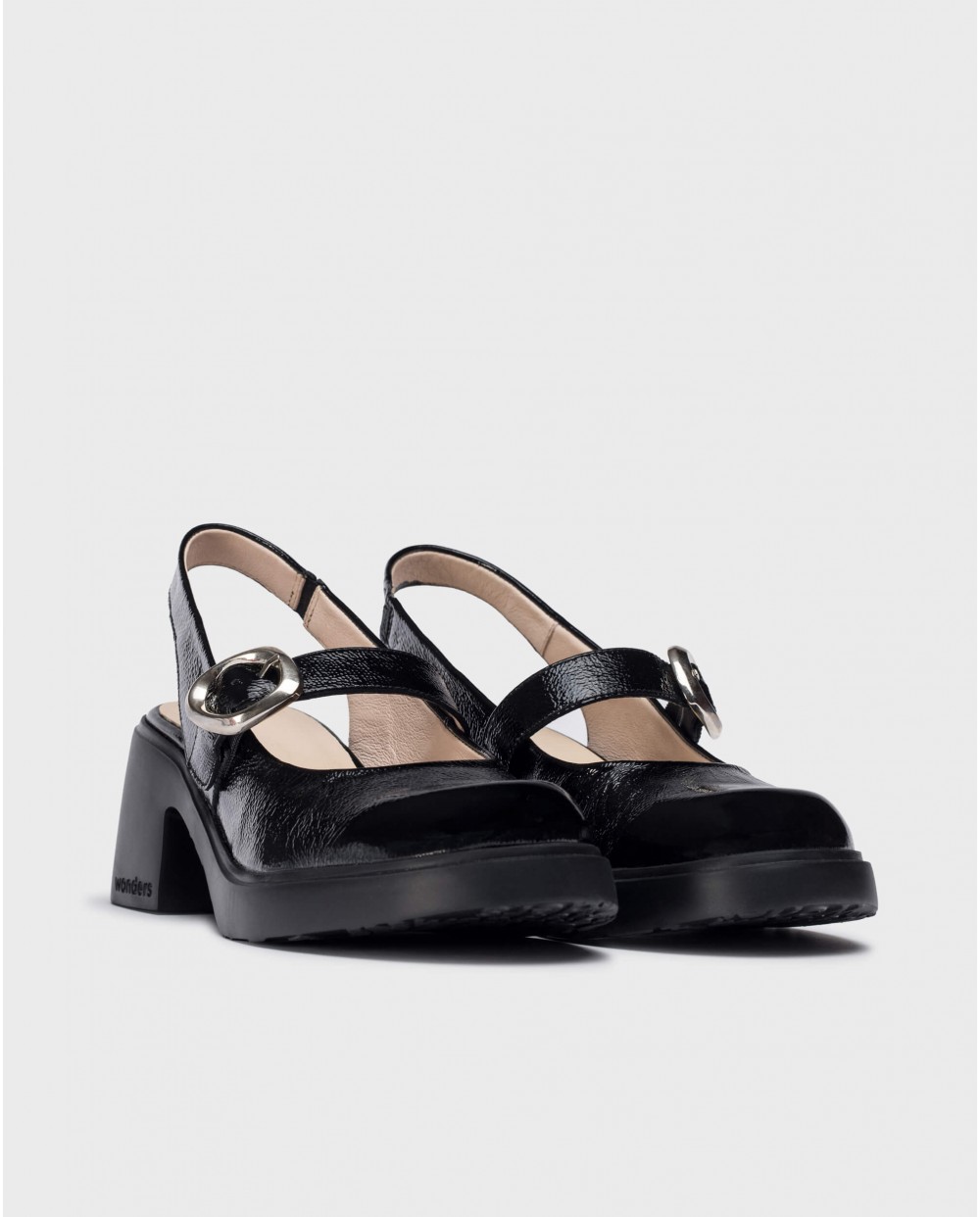 Wonders-Pre Fall 2024-Black SORA Slingback