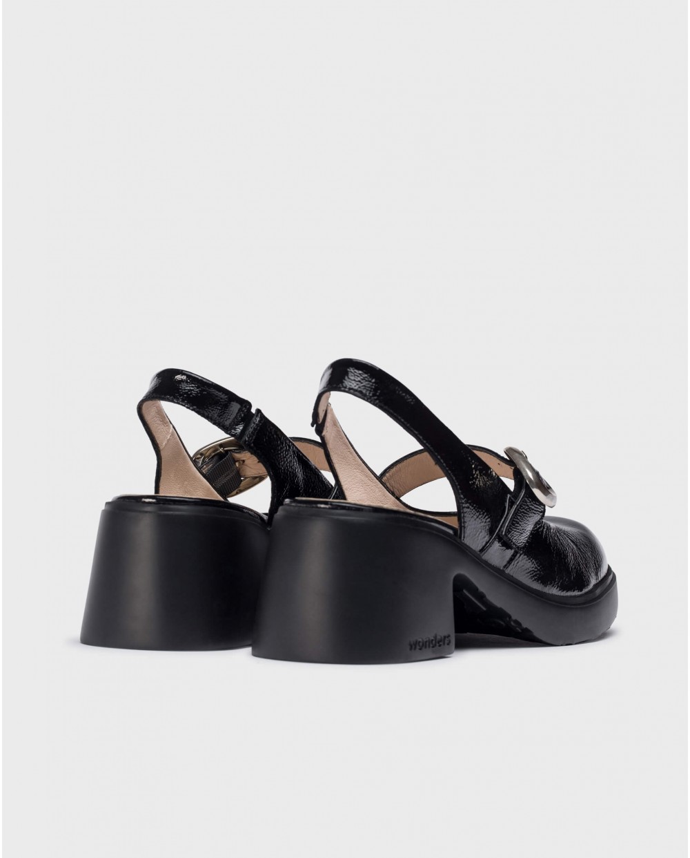 Wonders-Pre Fall 2024-Black SORA Slingback