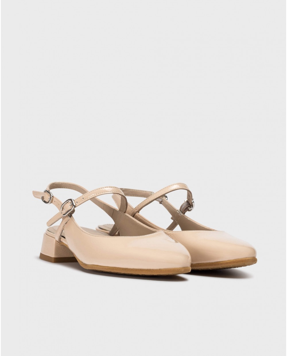 Wonders-Flat Shoes-Pink ORIANA MaryJane