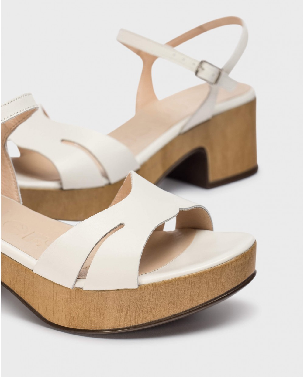 Wonders-Sandals-White ELARA Sandal