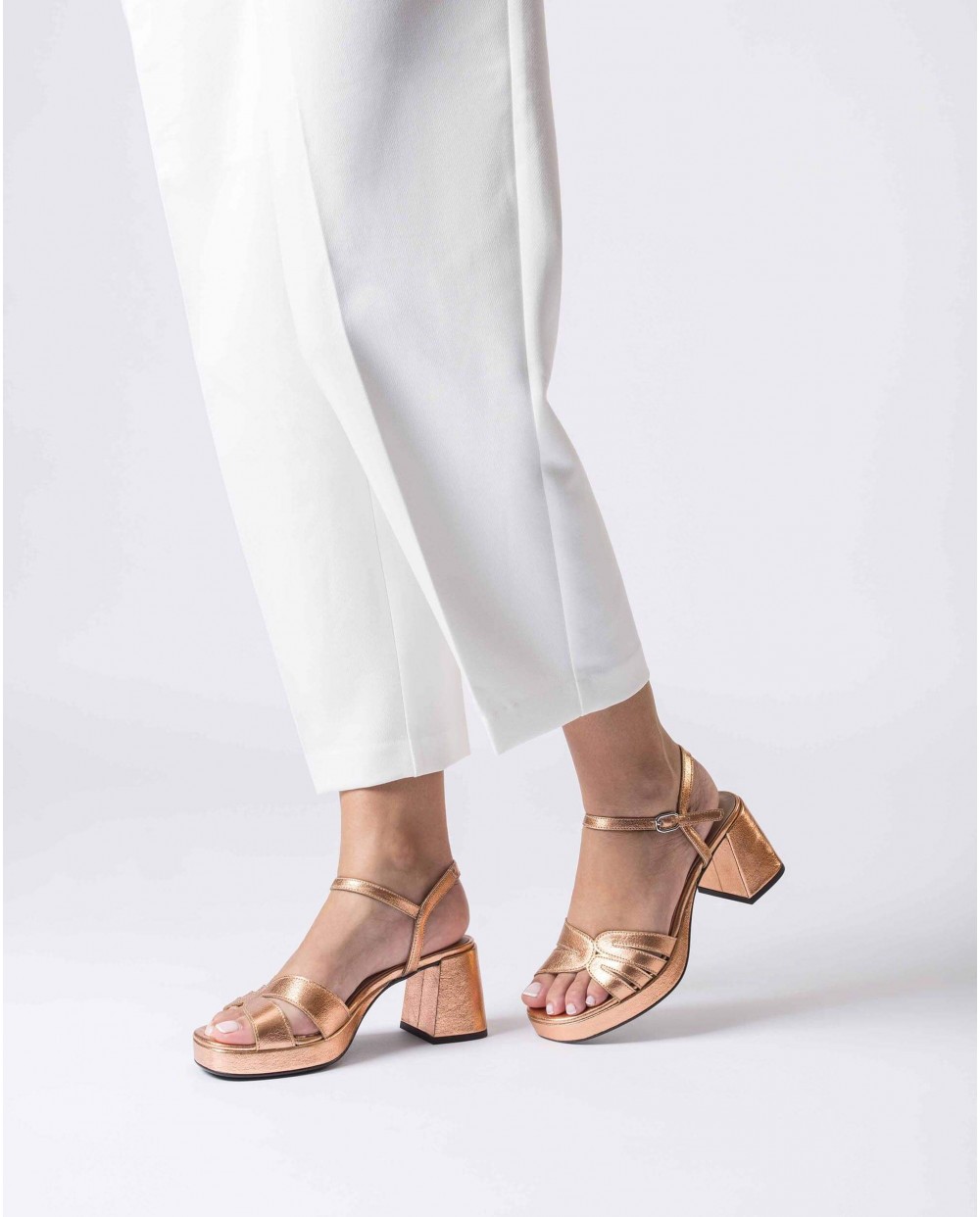 Wonders-Sandals-Rose Gold DANNA Sandal