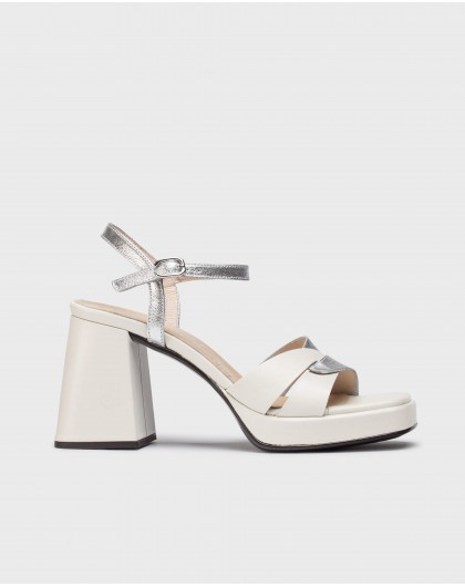 Wonders-SS 2025-White VERA Sandal