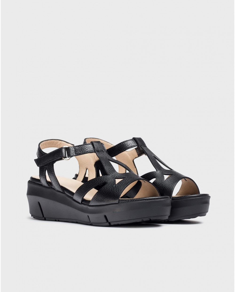 Black BLANCA Sandals