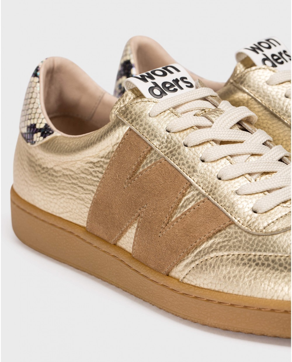 Wonders-Sneakers-Gold NUBIA 01 Sneakers