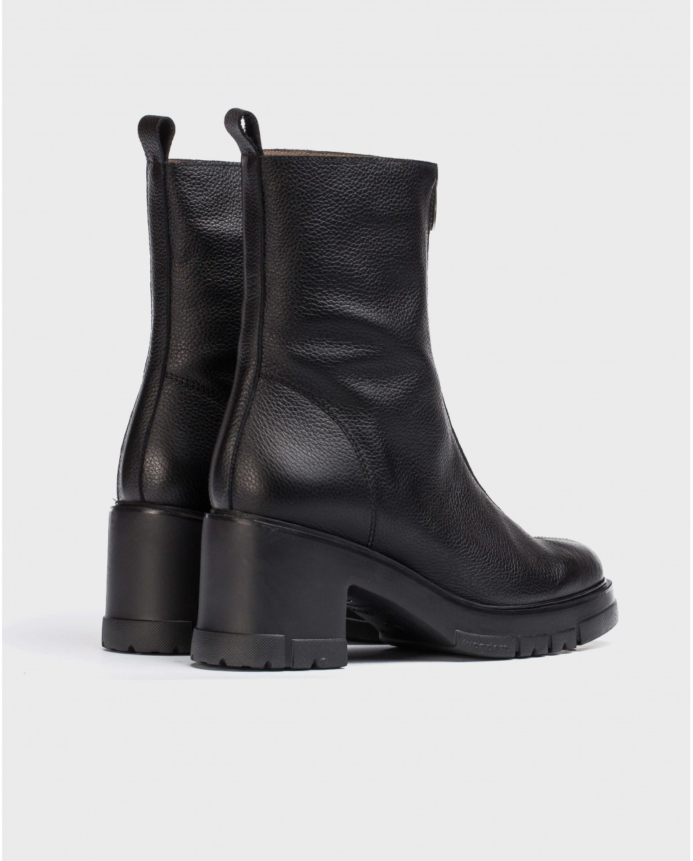 Wonders-Ankle Boots-Black Harley Ankle Boot