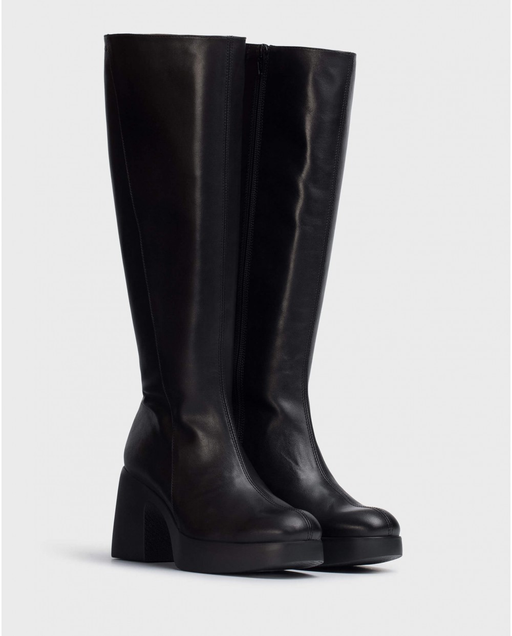 Wonders-Boots-Black boot Mayfair