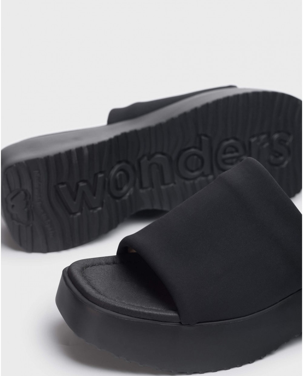 Wonders-Outlet-Black SUSAN Sandal