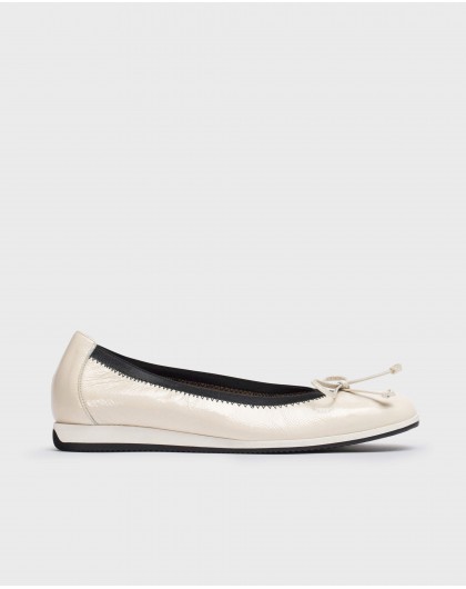 Wonders-Loafers and ballerines-White Malea II Ballet pump