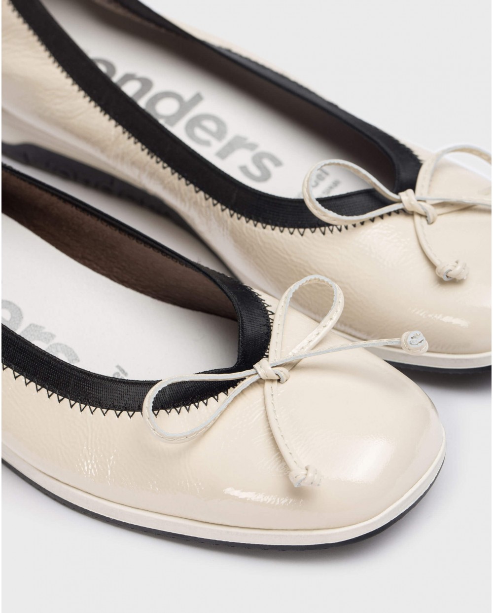 Wonders-Loafers and ballerines-White Malea II Ballet pump