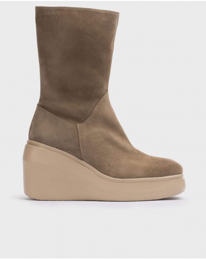 Wonders--Beige Ghas Ankle boot