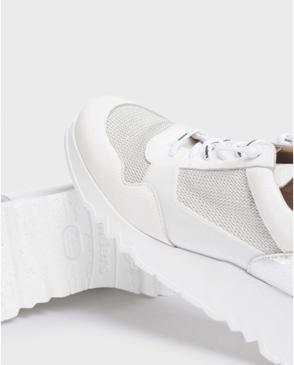 Wonders-Women shoes-White SUKI Sneaker