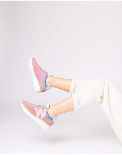 Wonders-Women shoes-Pink ODISEI Sneaker