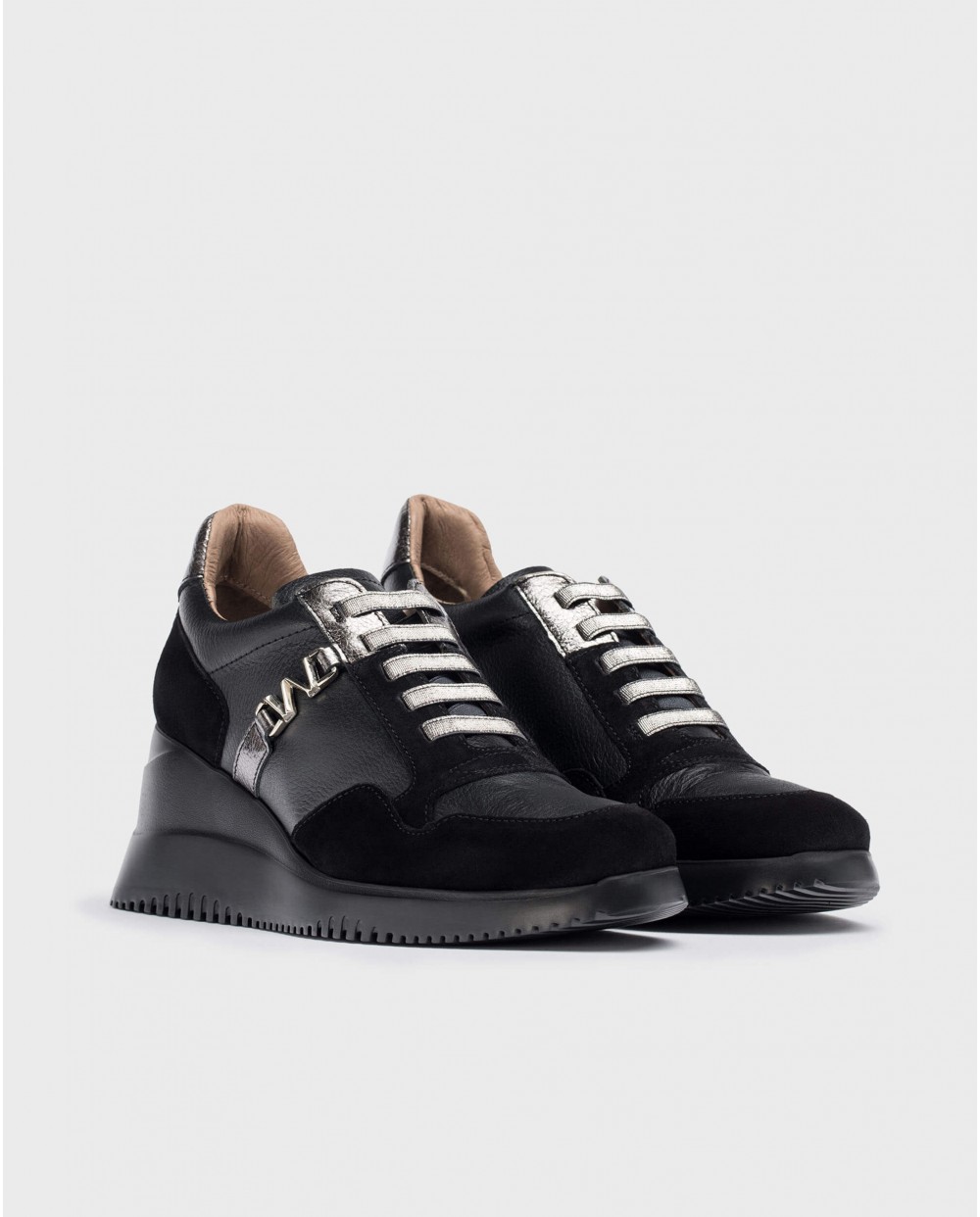 Wonders-Sneakers-Black EVA Sneaker