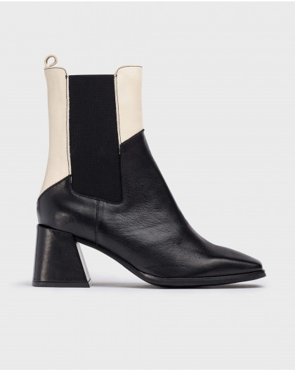 Wonders-Ankle Boots-Black TOTE ankle boot