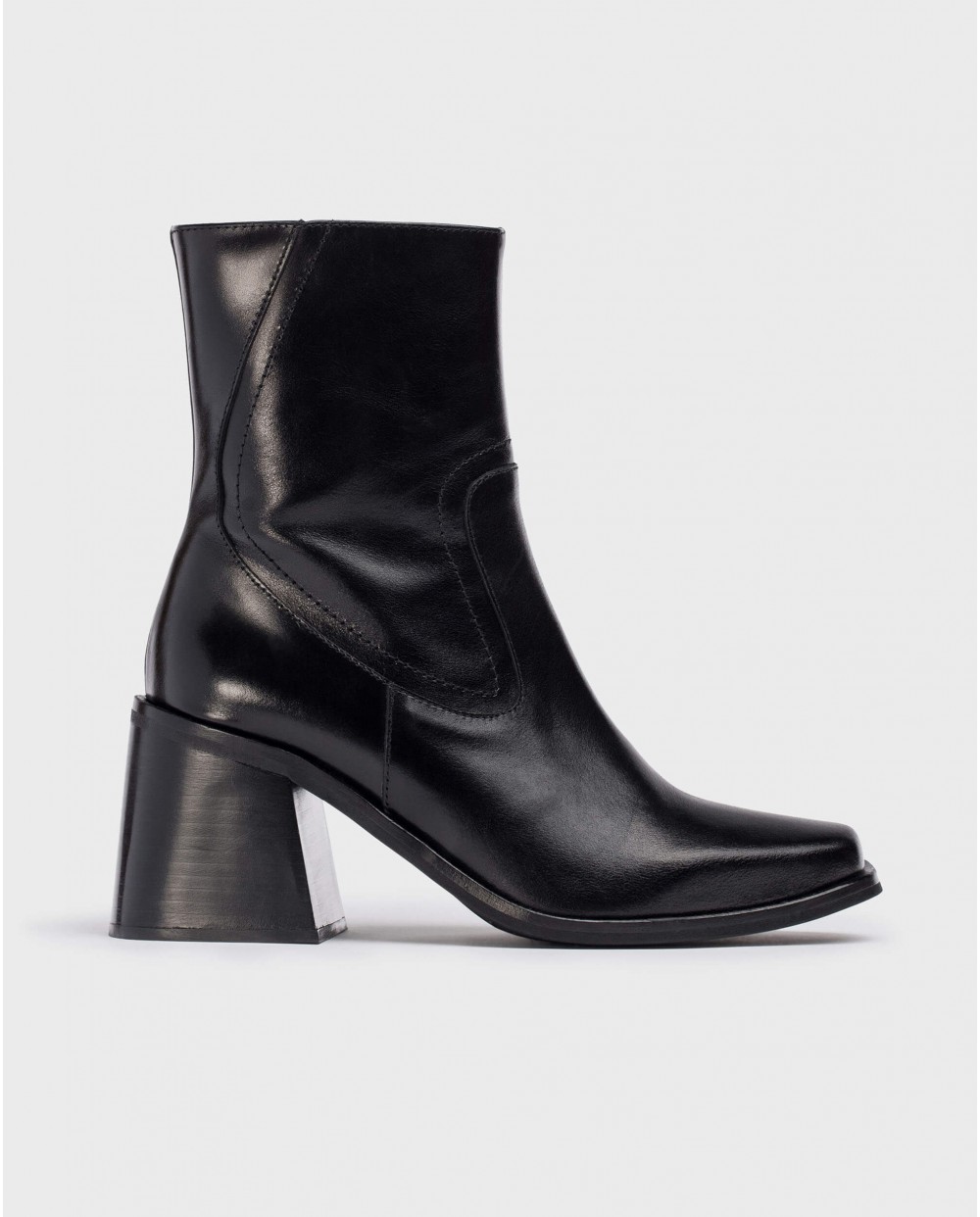 Wonders-Ankle Boots-Black CARLOTA ankle boot