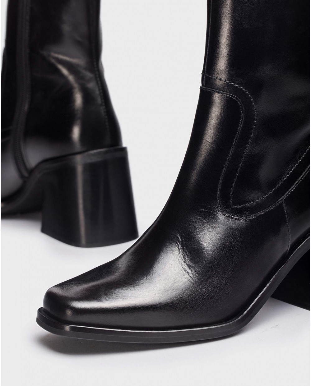 Wonders-Ankle Boots-Black CARLOTA ankle boot