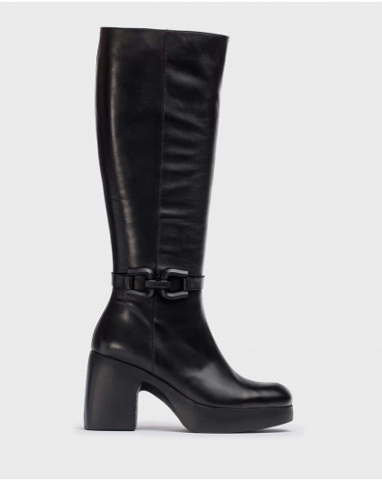 Wonders-Boots-Black CALISTO Boot