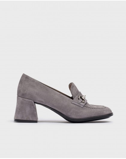 Wonders-Loafers and ballerines-Grey CELIA moccasin