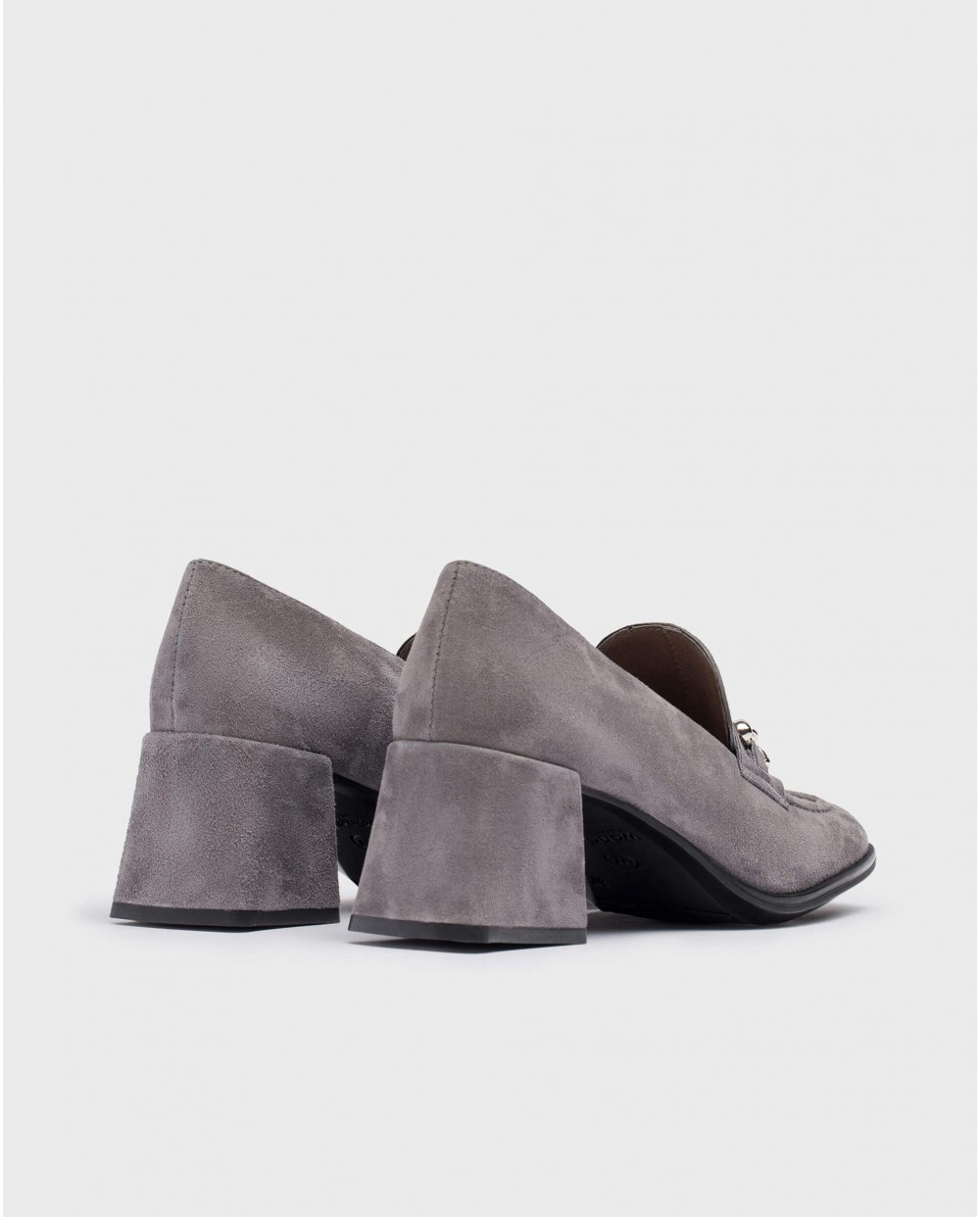 Wonders-Loafers and ballerines-Grey CELIA moccasin