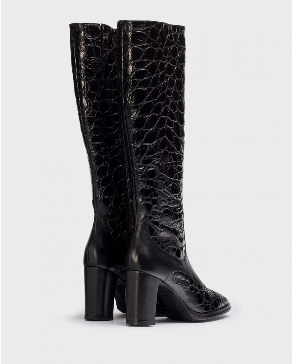 Wonders-Boots-Black KATE Boots