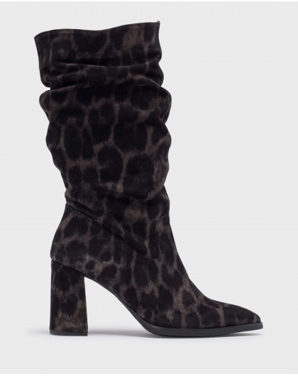 Wonders-Botines-Bota ELSA animal print