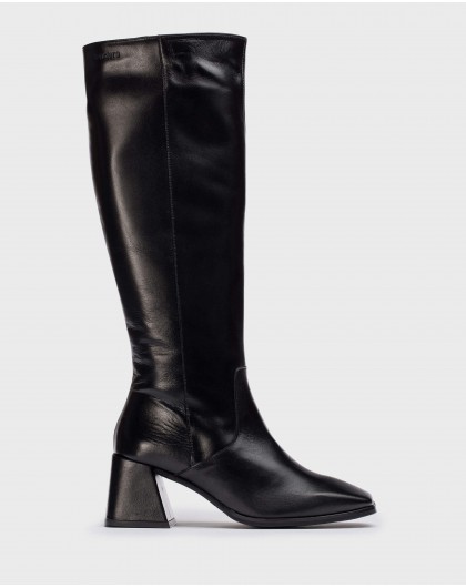 Wonders-Boots-Black LOVE boot