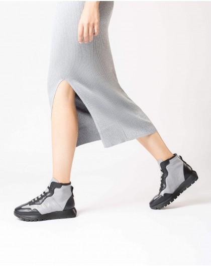 Wonders-Ankle Boots-England grey ankle boot