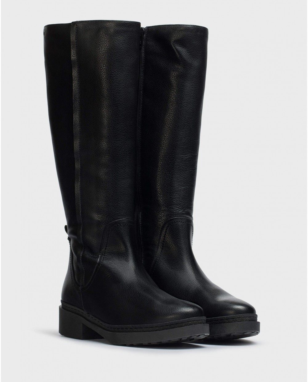 Wonders-Boots-Black Alsia Boot