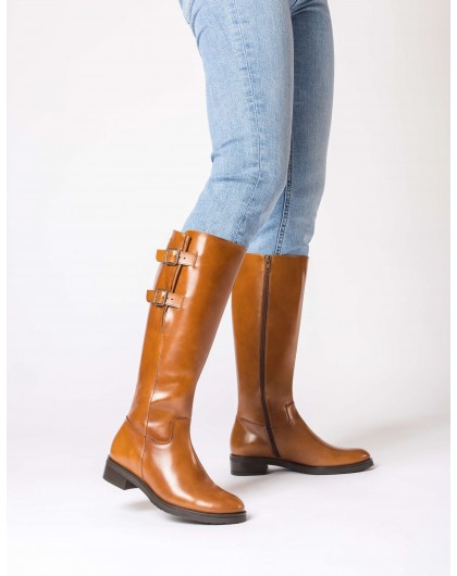 Wonders-Boots-Brown DOUBLE Boot