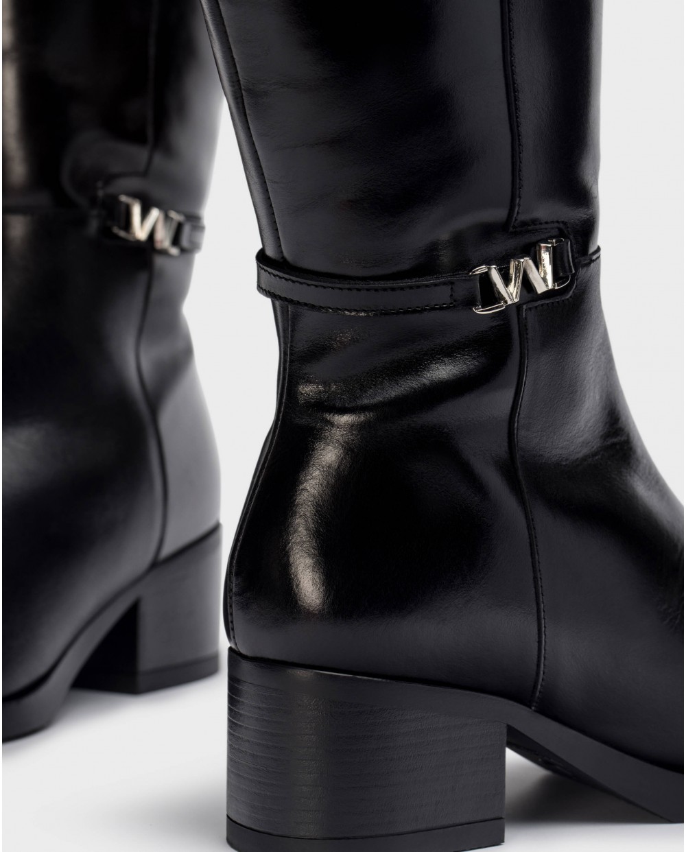 Wonders-Botas-Bota MUTON Negra