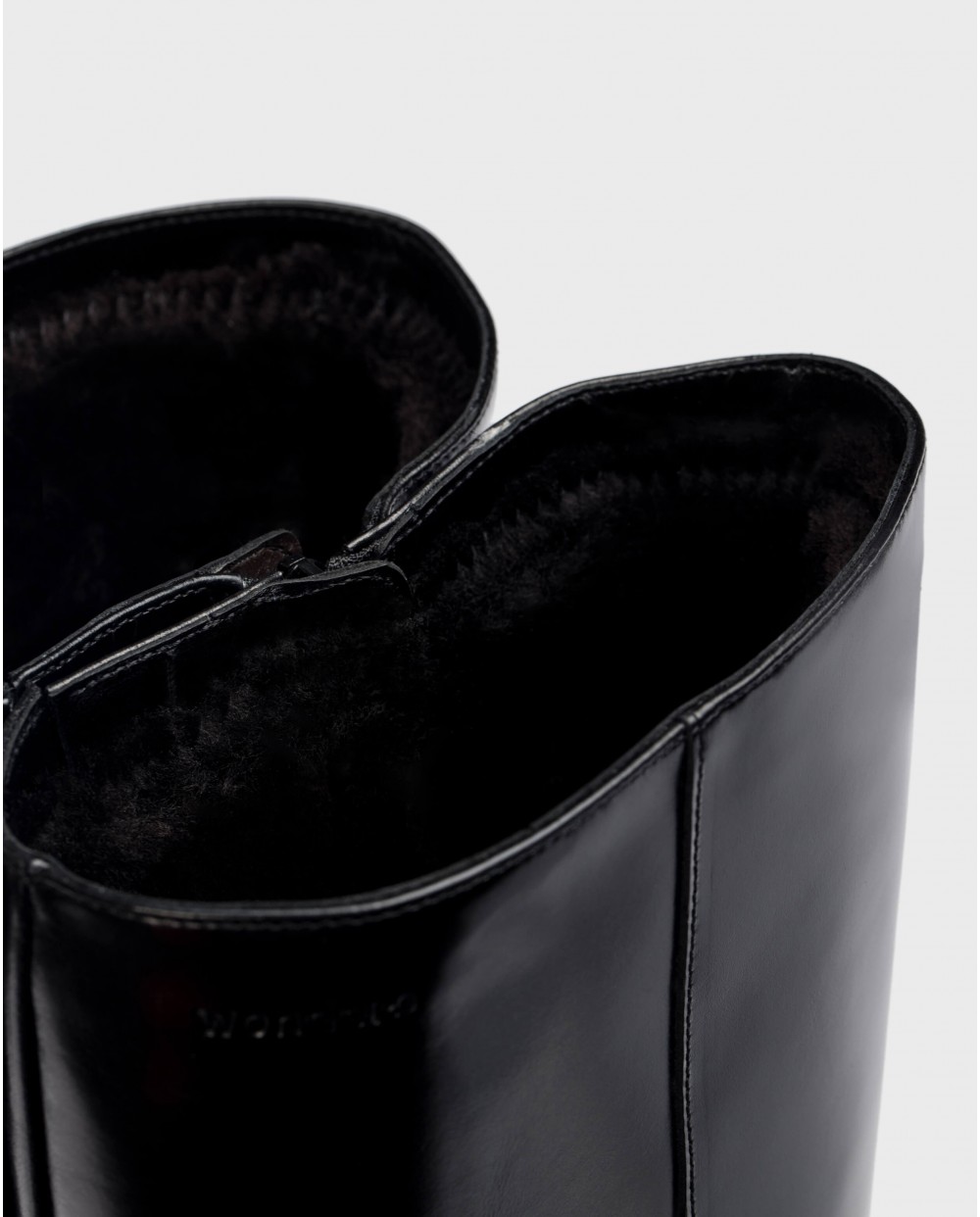 Wonders-Botas-Bota MUTON Negra