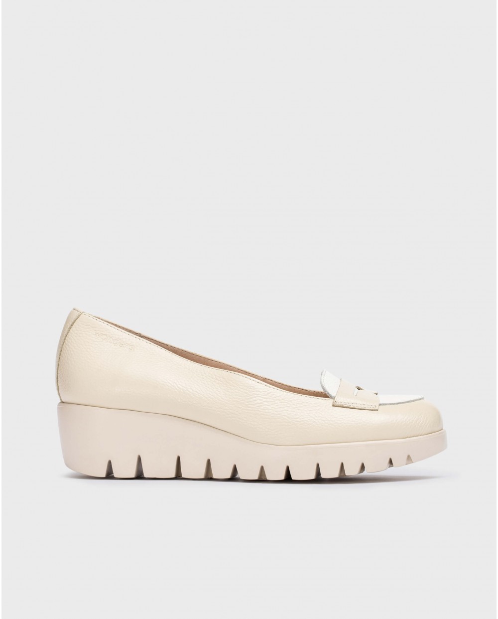Wonders-Loafers-VALENCIA Cream Moccasin